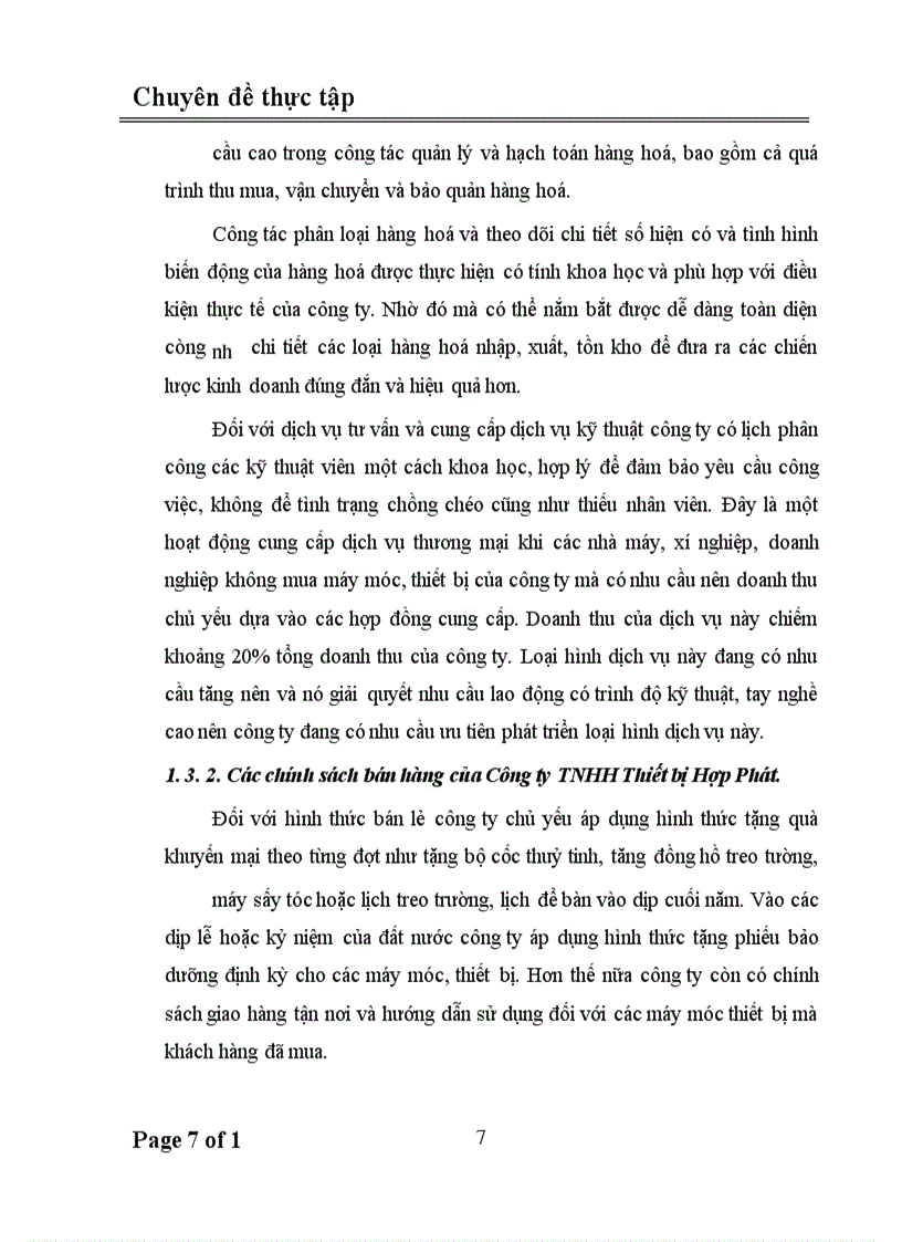 image for page Hoàn thiện kế toán bán hàng tại Công ty TNHH Thiết bị Hợp Phát