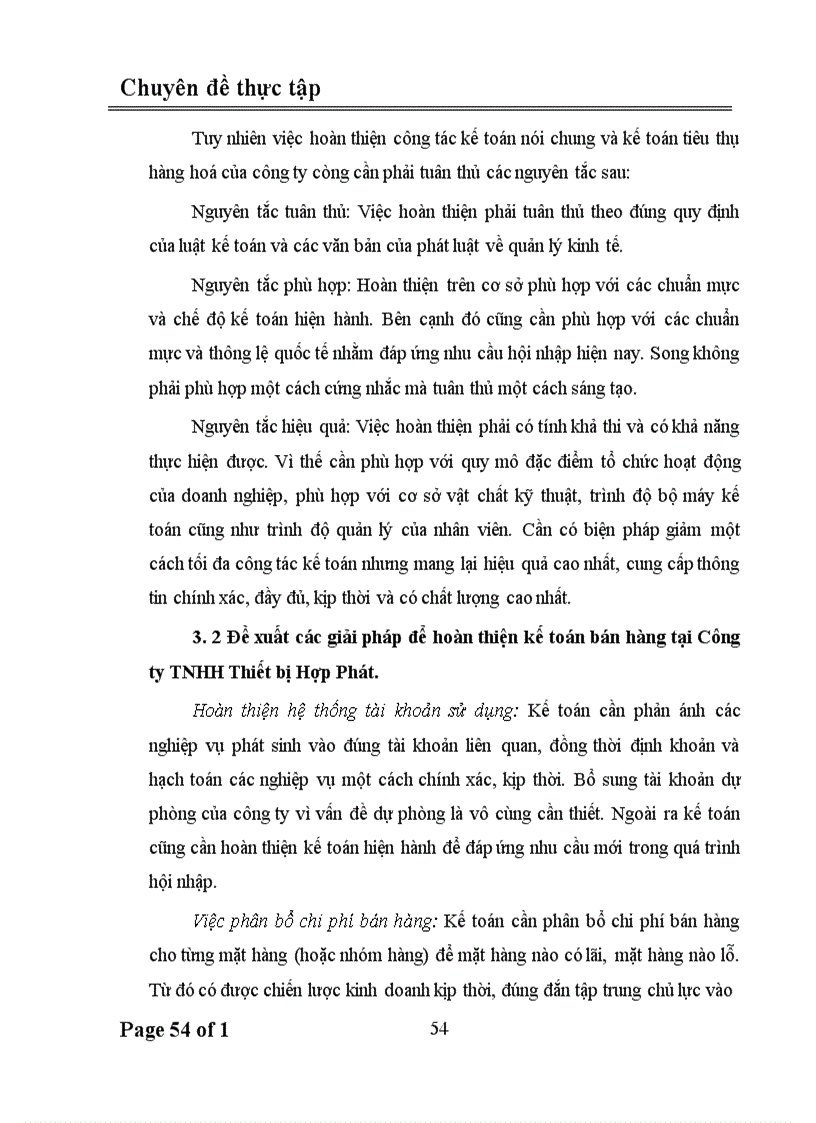 image for page Hoàn thiện kế toán bán hàng tại Công ty TNHH Thiết bị Hợp Phát