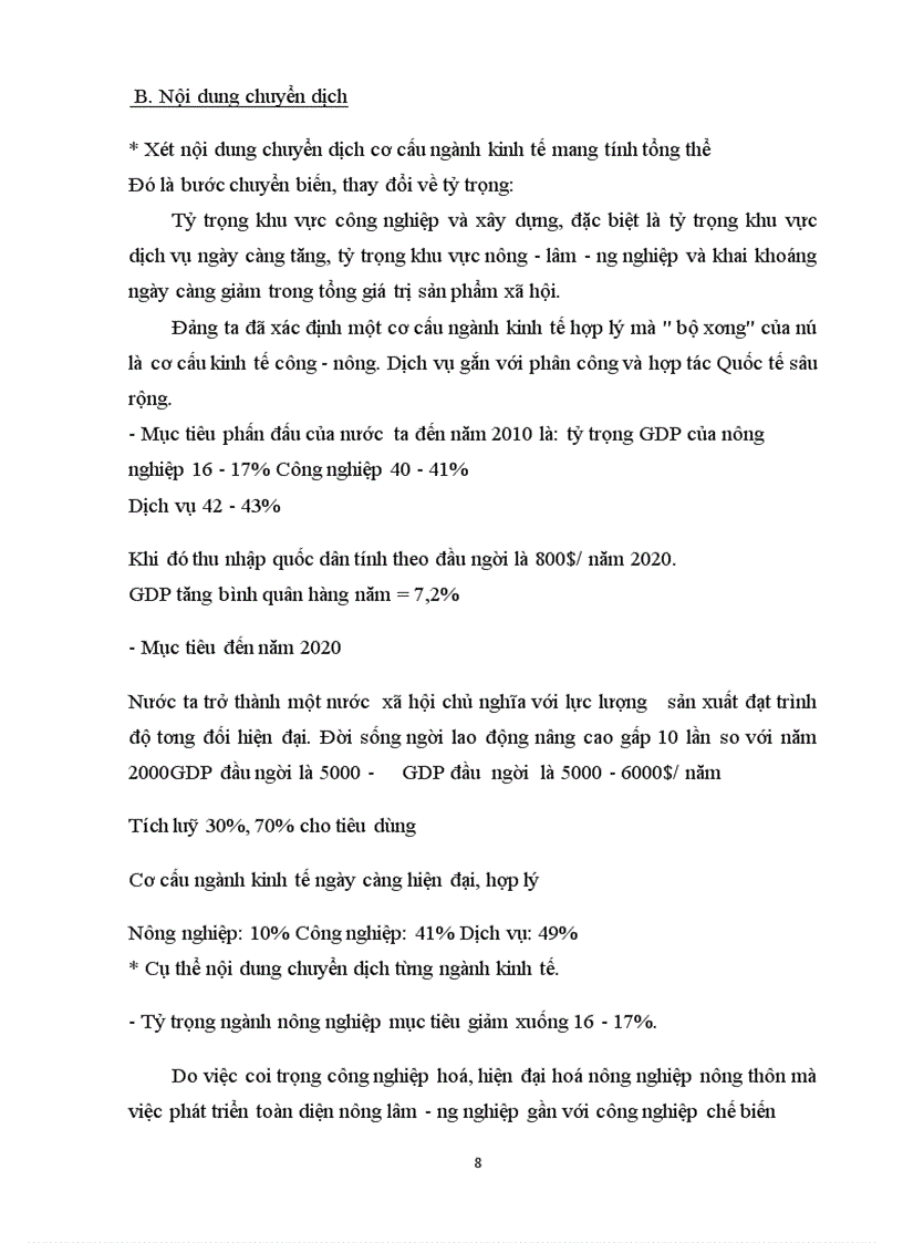 image for page Những giải pháp đẩy mạnh quá trình chuyển dịch cơ cấu ngành kinh tế việt nam