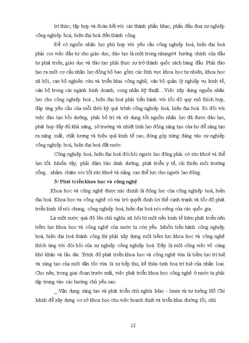 image for page Công nghiệp hoá,hiện đại hoá ở Việt Nam