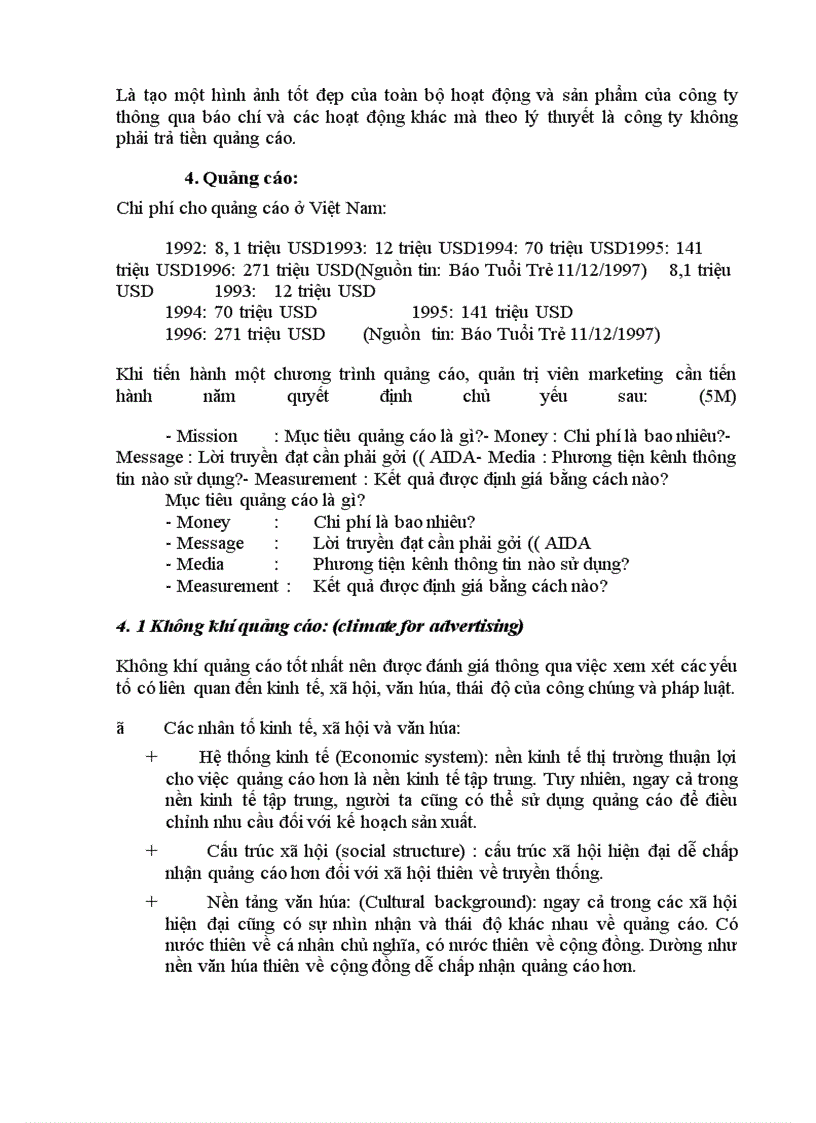 image for page Marketing và marketing quốc tế