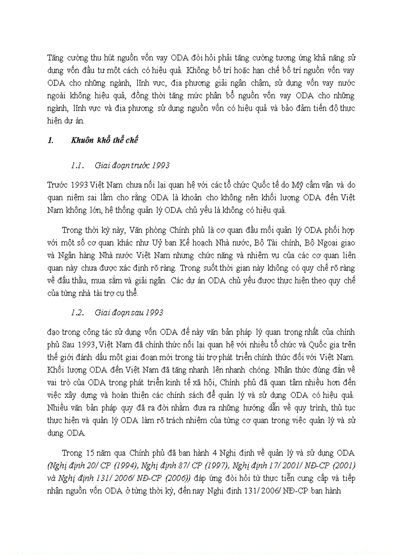 image for page Thực trạng và một số giải pháp nhằm tăng cường công tác quản lý, sử dụng hiệu quả nguồn vốn ODA cho đầu tư phát triển Việt Nam trong giai đoạn hiện nay