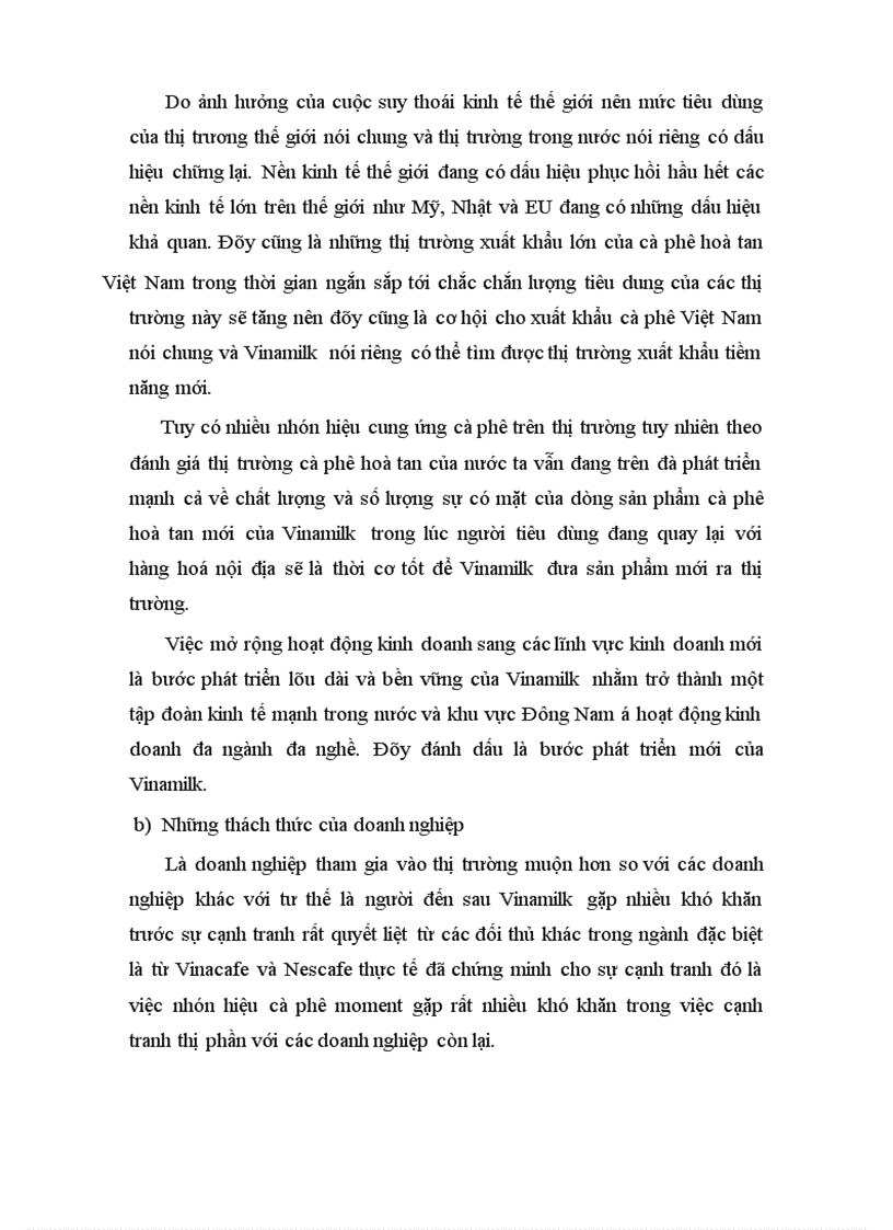 image for page Xây dựng giải pháp marketing nhằm xâm nhập thị trường của sản phẩm cà phê hoà tan 3 in 1 và 2 in 1 của công ty sữa Việt Nam (Vinamilk)