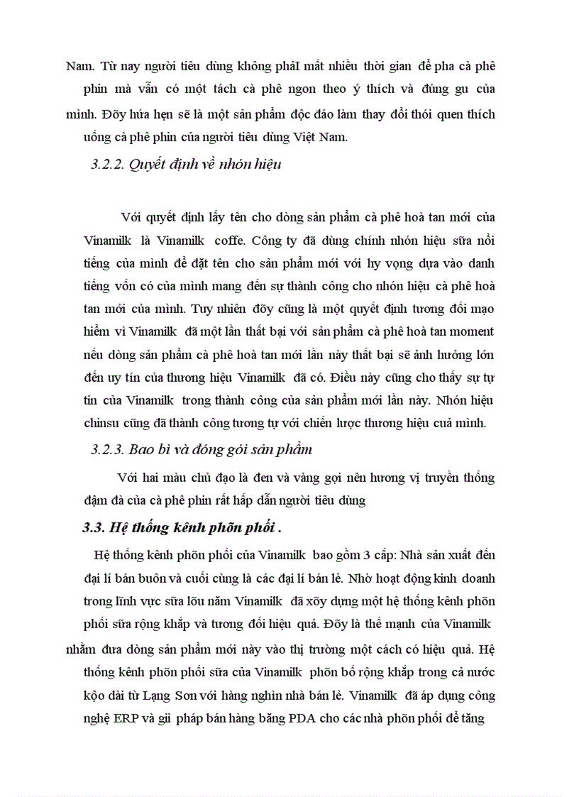 image for page Xây dựng giải pháp marketing nhằm xâm nhập thị trường của sản phẩm cà phê hoà tan 3 in 1 và 2 in 1 của công ty sữa Việt Nam (Vinamilk)