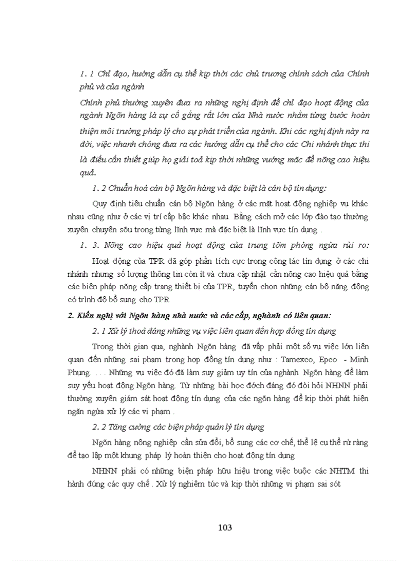 image for page Một số giải pháp hạn chế rủi ro an toàn tín dụng đối với kinh tế ngoài quốc doanh tại Ngân hàng HD Bank –Chi nhánh Hà Nội