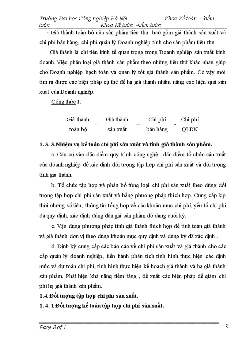 image for page Tổ chức kế toán tập hợp chi phí sản xuất và tính giá thành sản phẩm tại công ty Quảng Cáo Thương Mại và In W&W