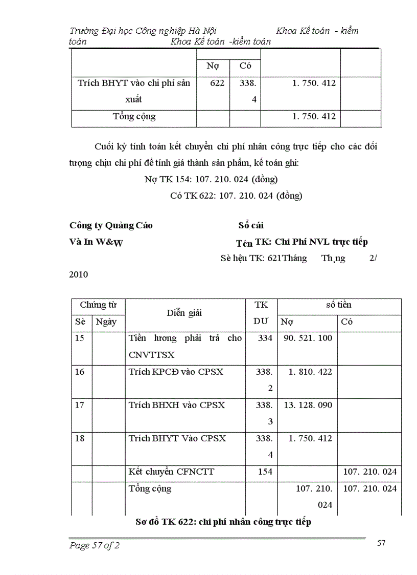 image for page Tổ chức kế toán tập hợp chi phí sản xuất và tính giá thành sản phẩm tại công ty Quảng Cáo Thương Mại và In W&W