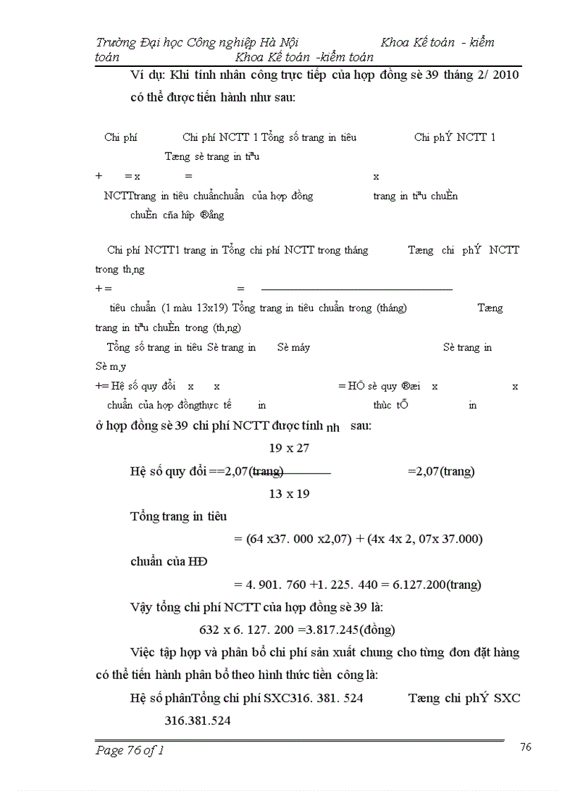 image for page Tổ chức kế toán tập hợp chi phí sản xuất và tính giá thành sản phẩm tại công ty Quảng Cáo Thương Mại và In W&W