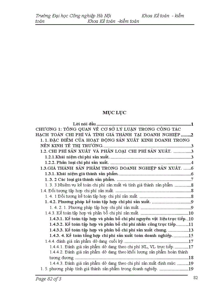 image for page Tổ chức kế toán tập hợp chi phí sản xuất và tính giá thành sản phẩm tại công ty Quảng Cáo Thương Mại và In W&W