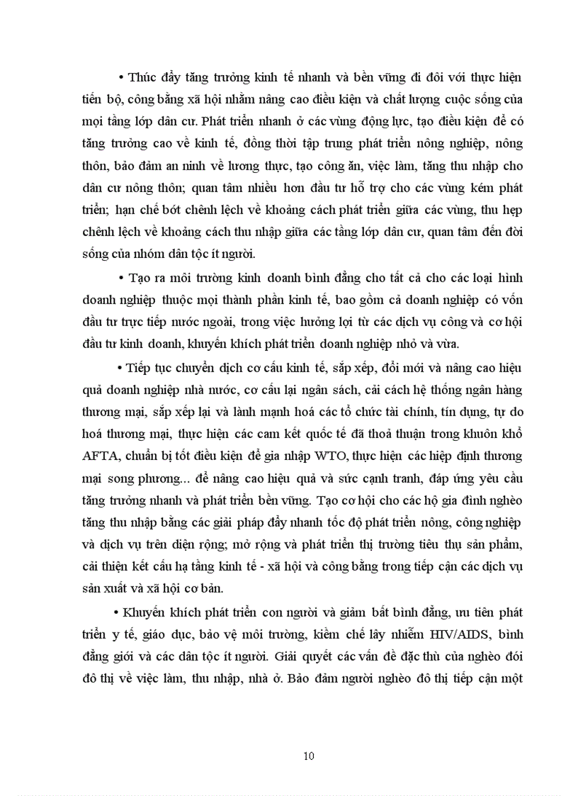 image for page Ảnh hưởng của tăng trưởng kinh tế đến vấn đề xoá đói giảm nghèo và công bằng xã hội ở Việt Nam