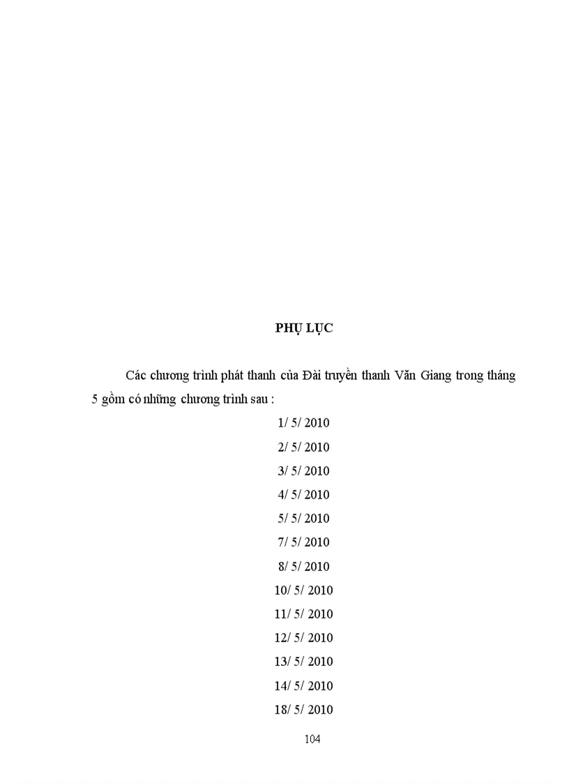 image for page Xây dựng kết cấu chương trình phát thanh cảu Đài truyền thanh Văn Giang