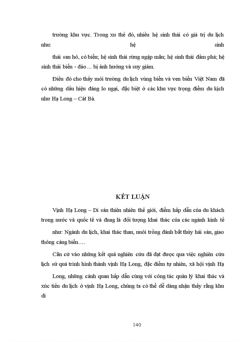 image for page Thực trạng hoạt động, quản lý và khai thác Vịnh Hạ Long trong phát triển du lịch