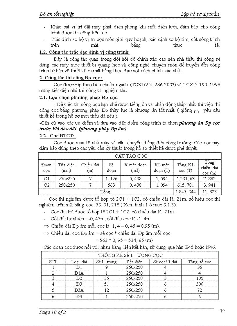 image for page Lập hồ sơ dự thầu