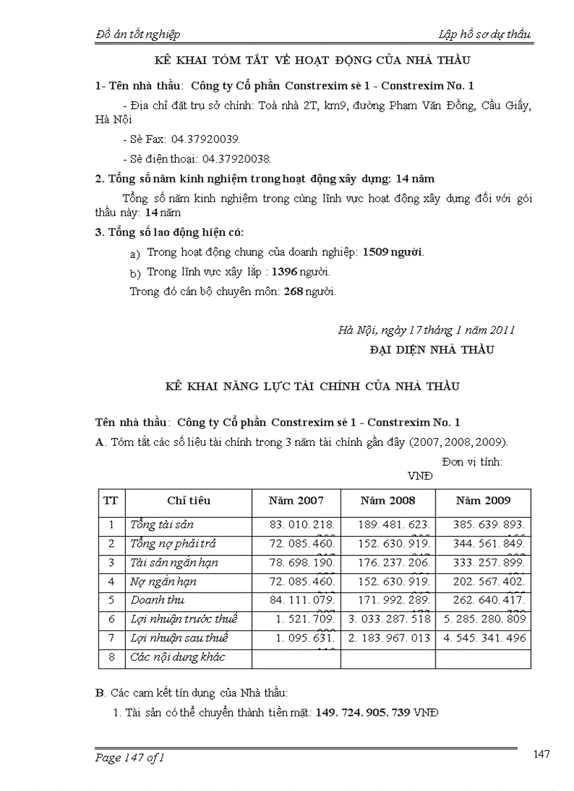 image for page Lập hồ sơ dự thầu