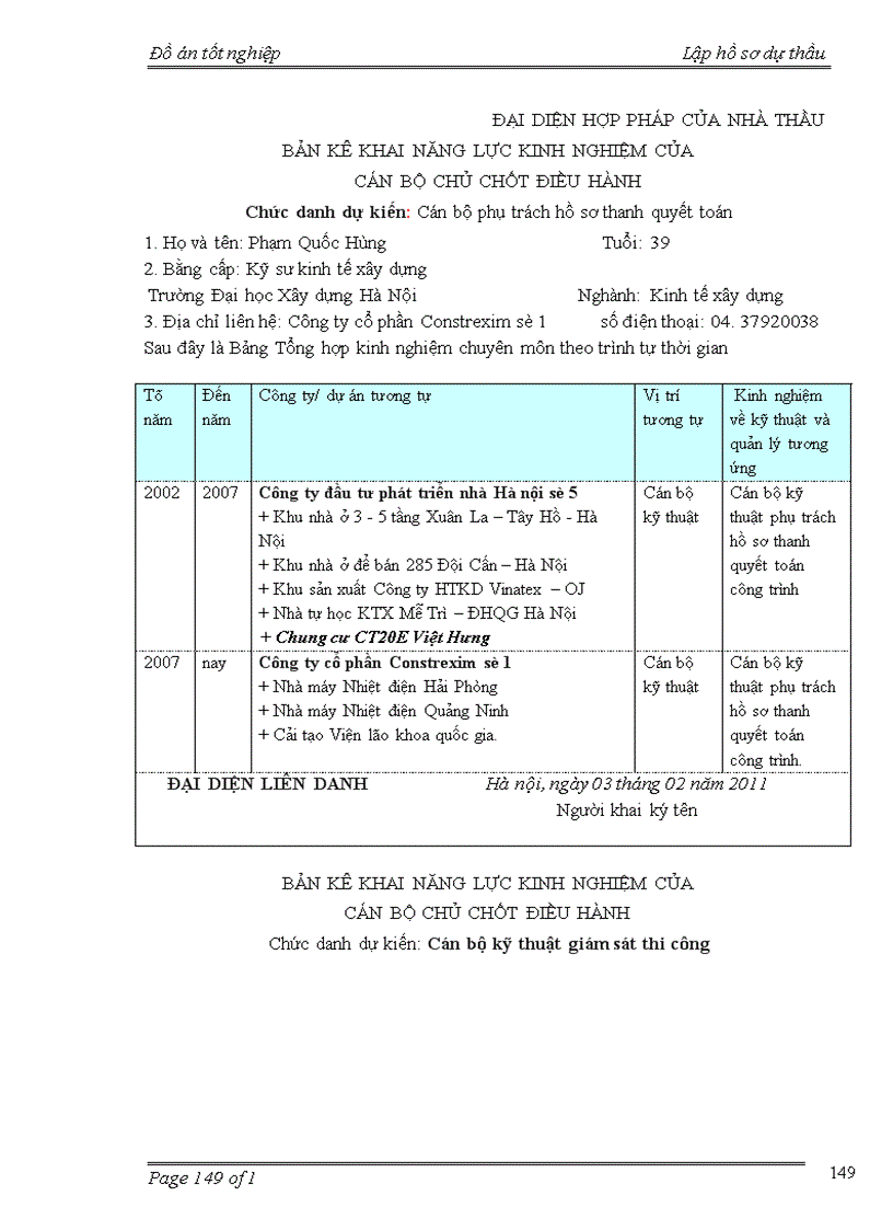 image for page Lập hồ sơ dự thầu
