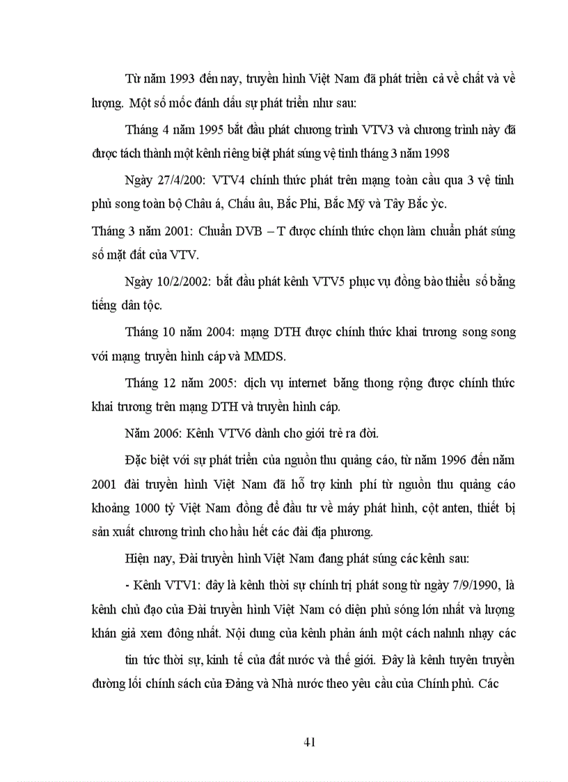 image for page Dịch vụ quảng cáo của Đài truyền hình Việt Nam