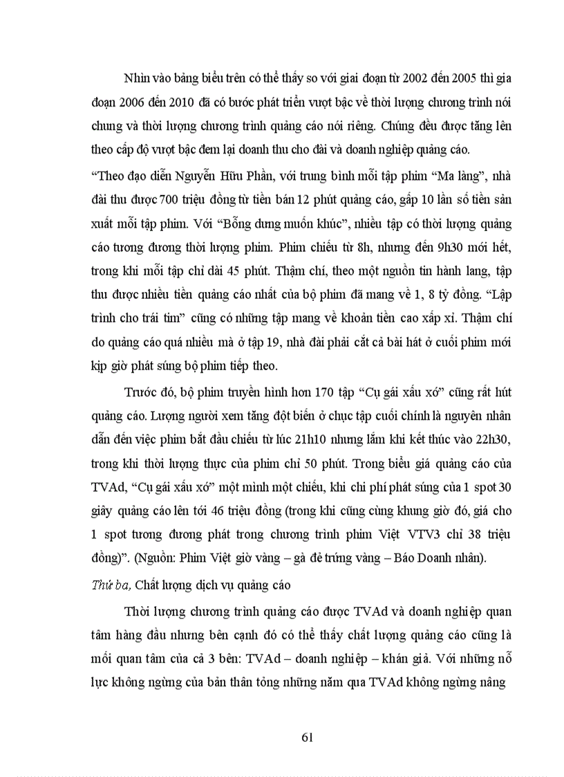 image for page Dịch vụ quảng cáo của Đài truyền hình Việt Nam