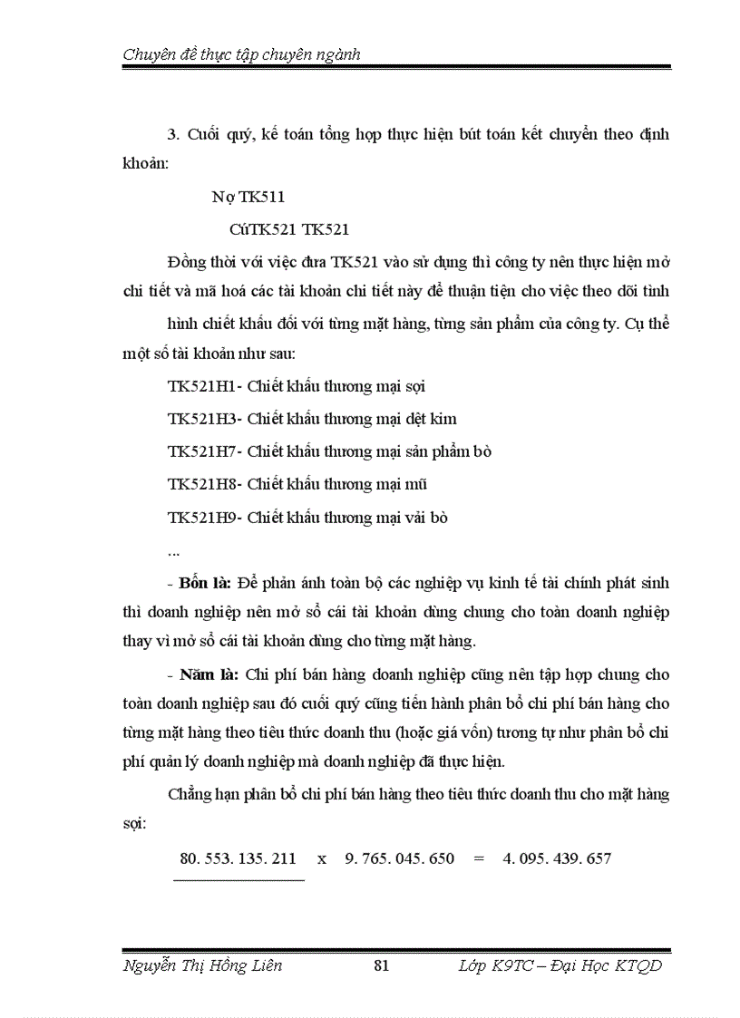 image for page Kế toán bán hàng và xác định kết quả bán hàng tại Công ty Cổ phần Đay và May Hưng Yên