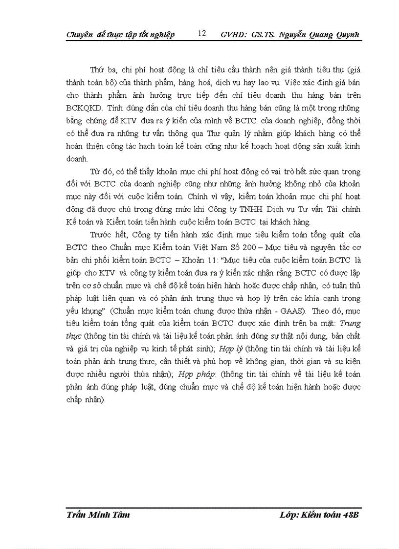 image for page Hoàn thiện kiểm toán khoản mục chi phí hoạt động trong kiểm toán báo cáo tài chính do công ty tnhh dịch vụ tư vấn tài chính kế toán và kiểm toán (aasc) thực hiện