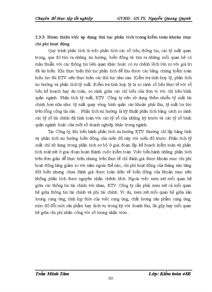 image for page Hoàn thiện kiểm toán khoản mục chi phí hoạt động trong kiểm toán báo cáo tài chính do công ty tnhh dịch vụ tư vấn tài chính kế toán và kiểm toán (aasc) thực hiện