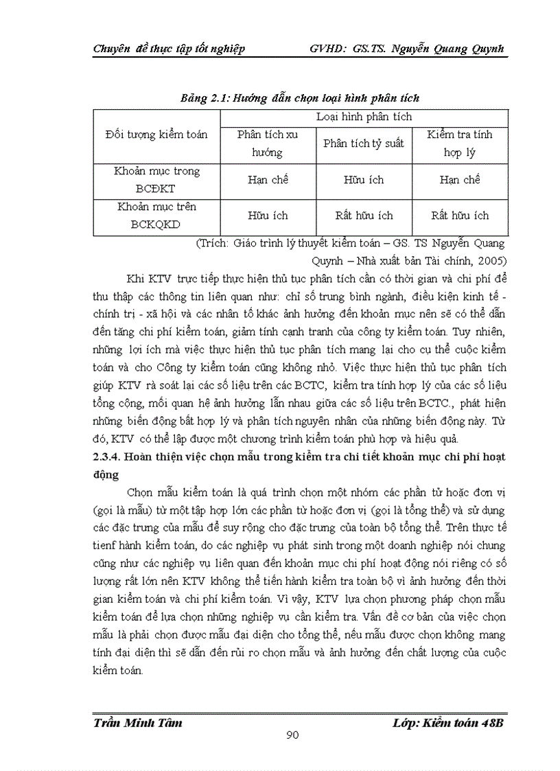 image for page Hoàn thiện kiểm toán khoản mục chi phí hoạt động trong kiểm toán báo cáo tài chính do công ty tnhh dịch vụ tư vấn tài chính kế toán và kiểm toán (aasc) thực hiện