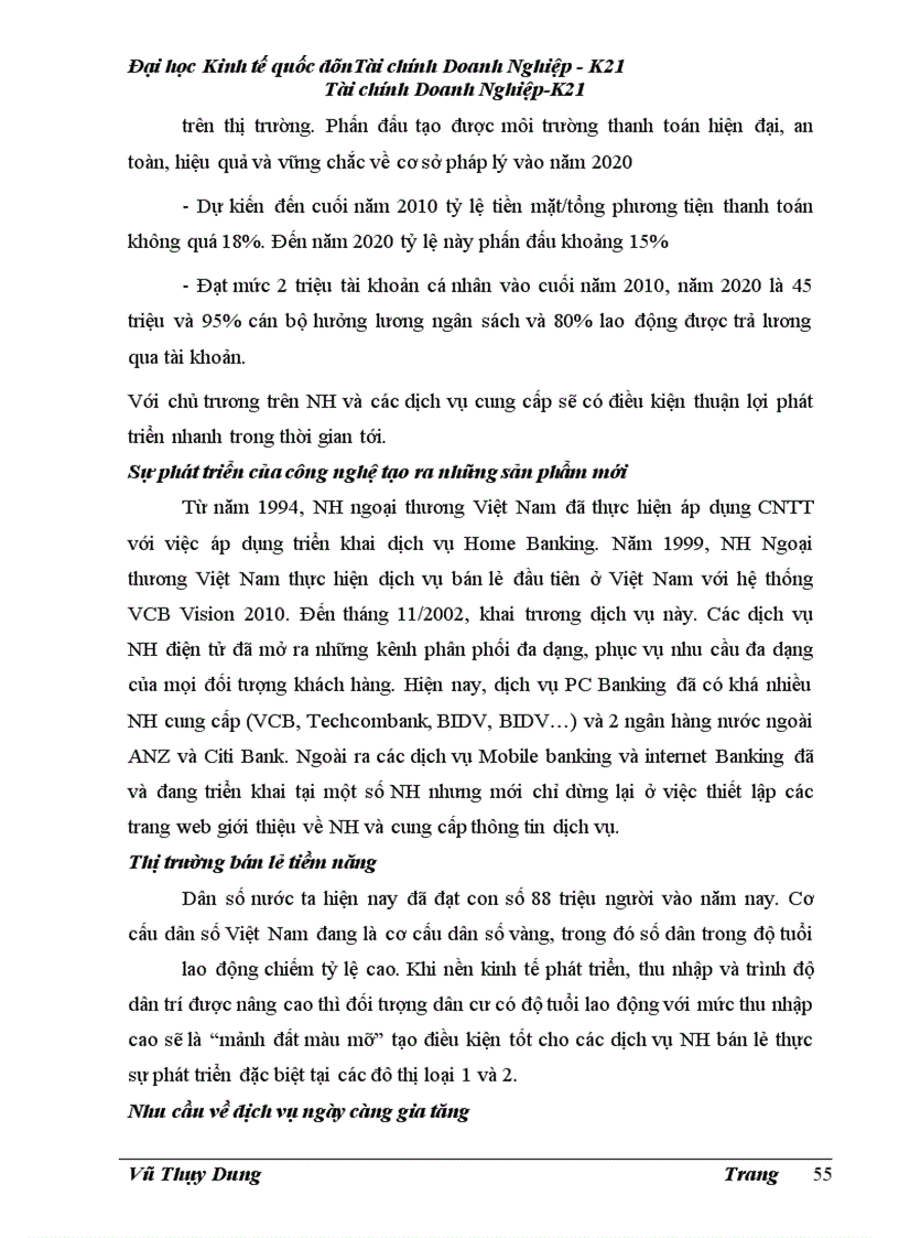 image for page Phát triển dịch vụ Ngân hàng bán lẻ tại Chi Nhánh Sở Giao dịch 1 – Ngân hàng đầu tư và phát triển Việt Nam