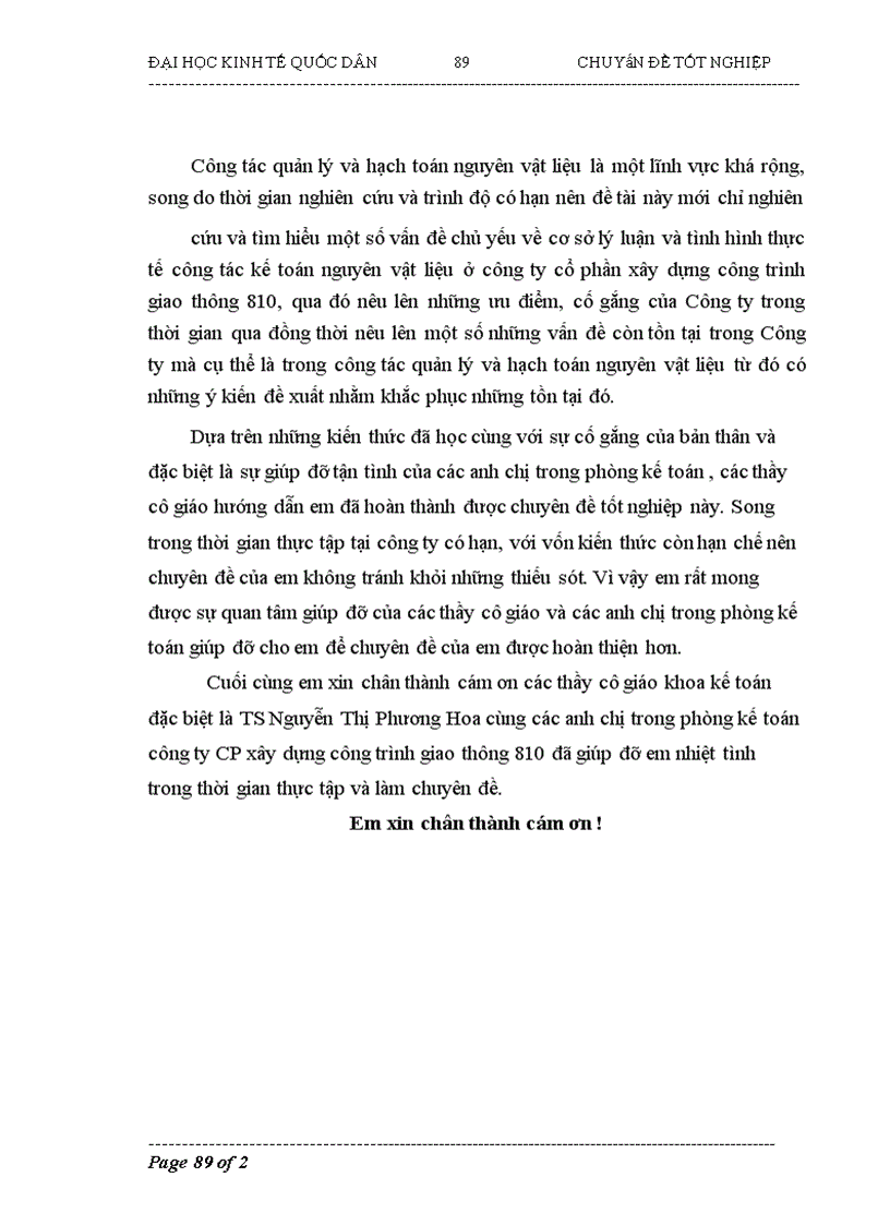 image for page Kế toán nguyên vật liệu ở Công ty cổ phần xây dựng công trình giao thông 810