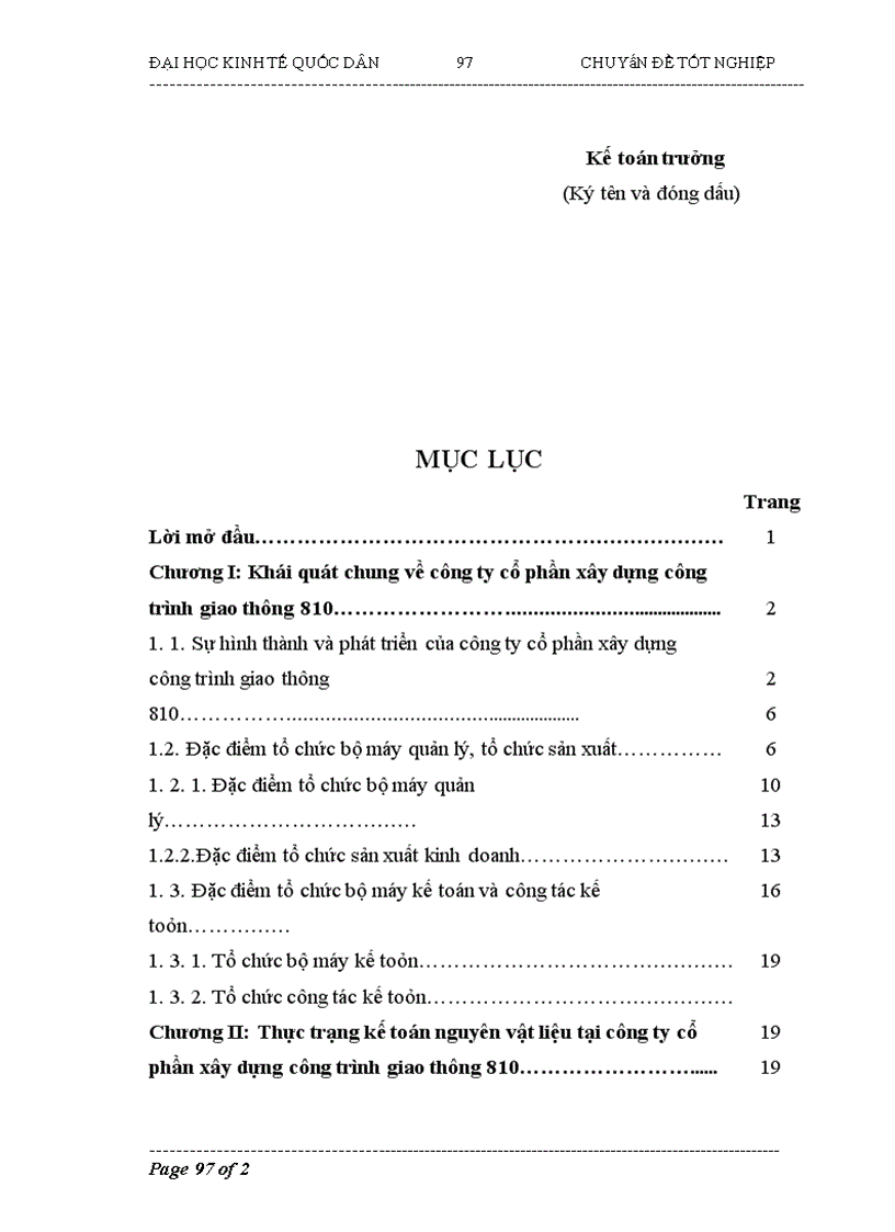 image for page Kế toán nguyên vật liệu ở Công ty cổ phần xây dựng công trình giao thông 810