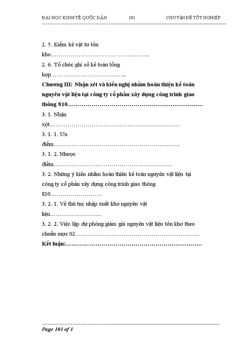 image for page Kế toán nguyên vật liệu ở Công ty cổ phần xây dựng công trình giao thông 810