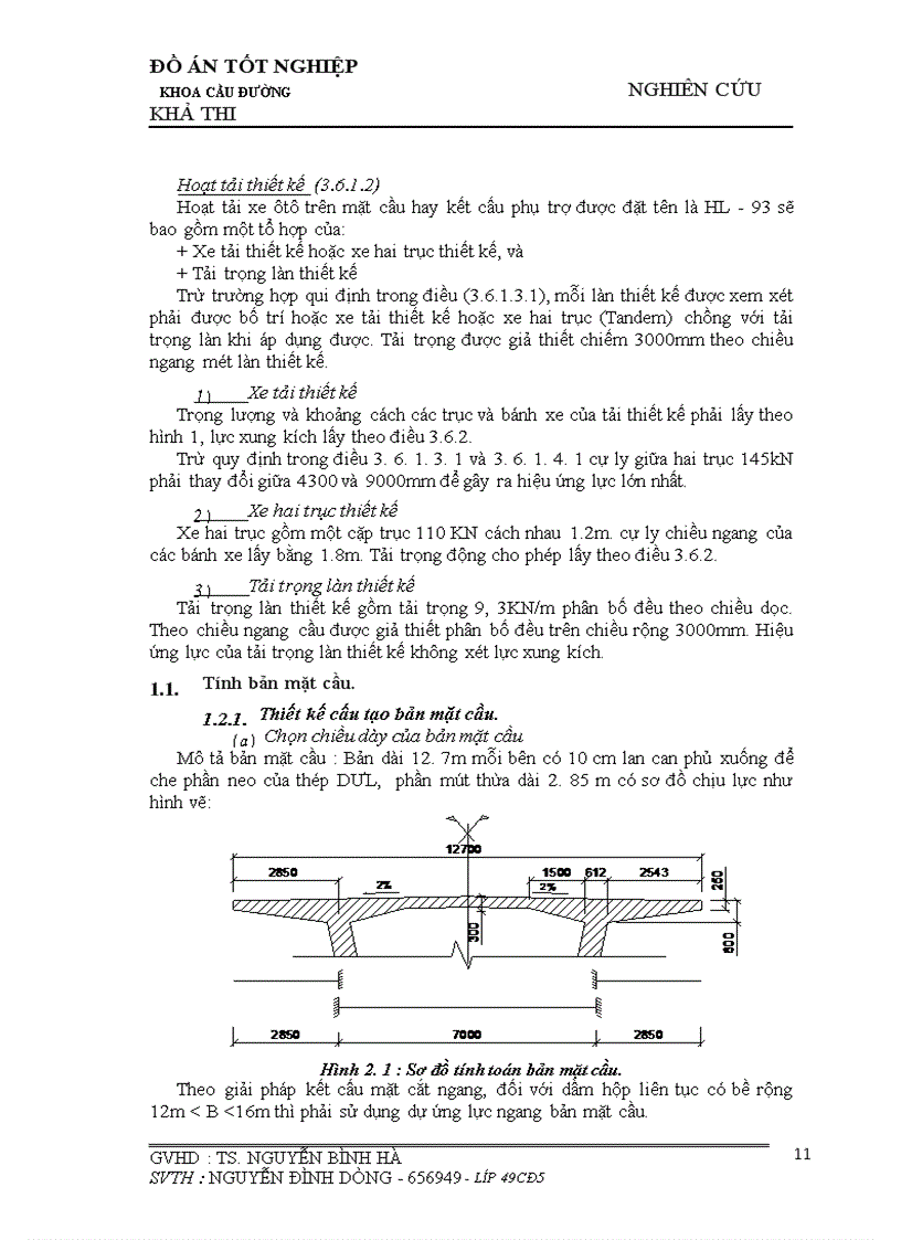 image for page Khoa cầu đường nghiên cứu khả thi