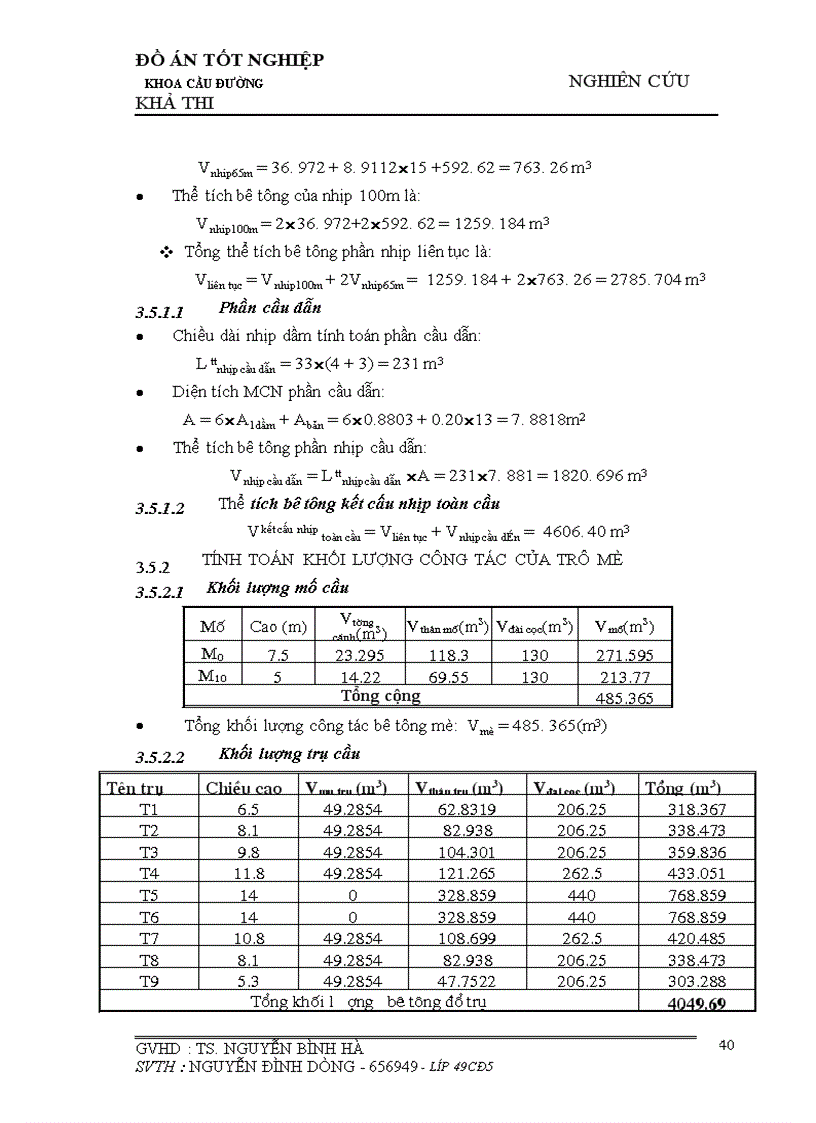 image for page Khoa cầu đường nghiên cứu khả thi