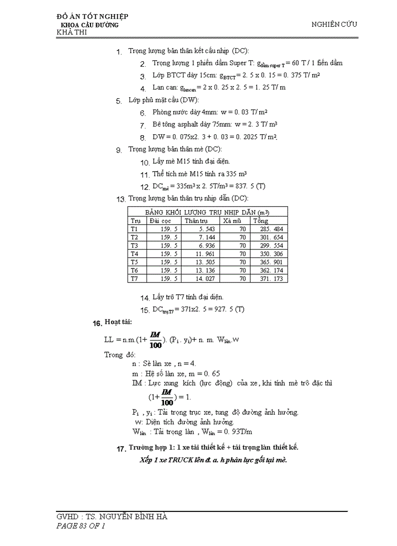 image for page Khoa cầu đường nghiên cứu khả thi