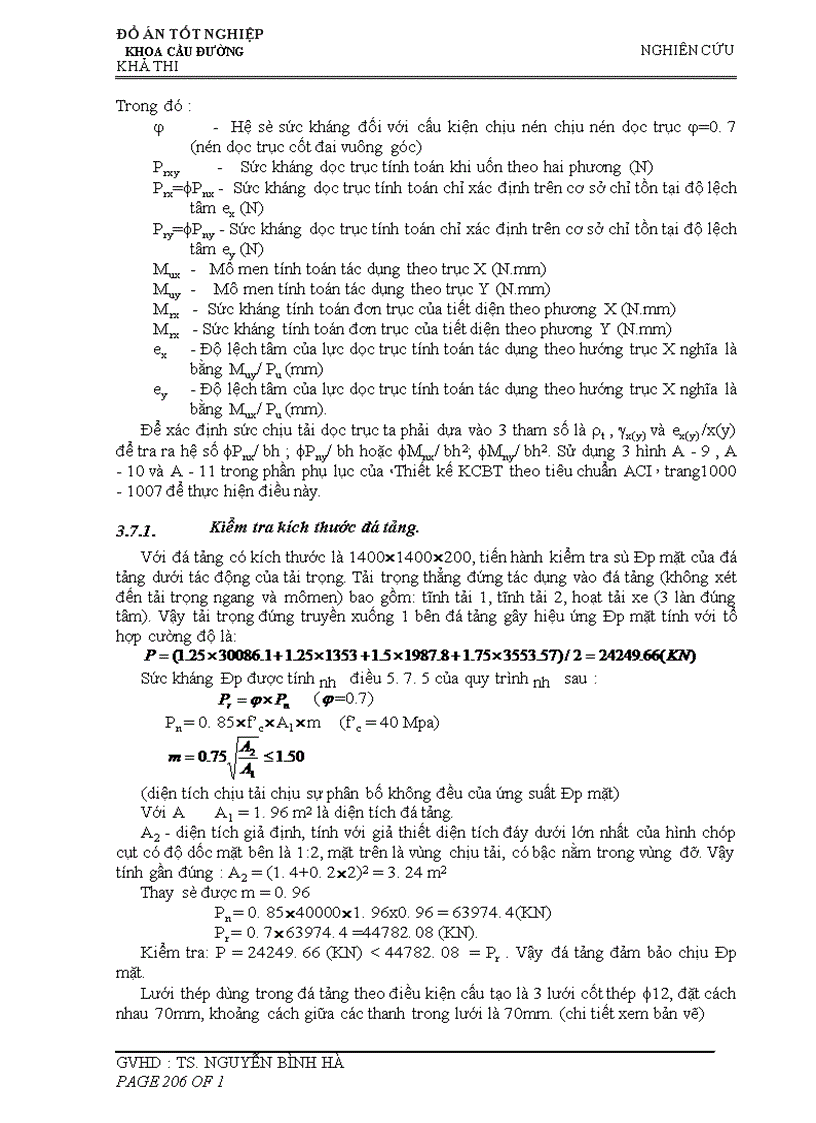 image for page Khoa cầu đường nghiên cứu khả thi