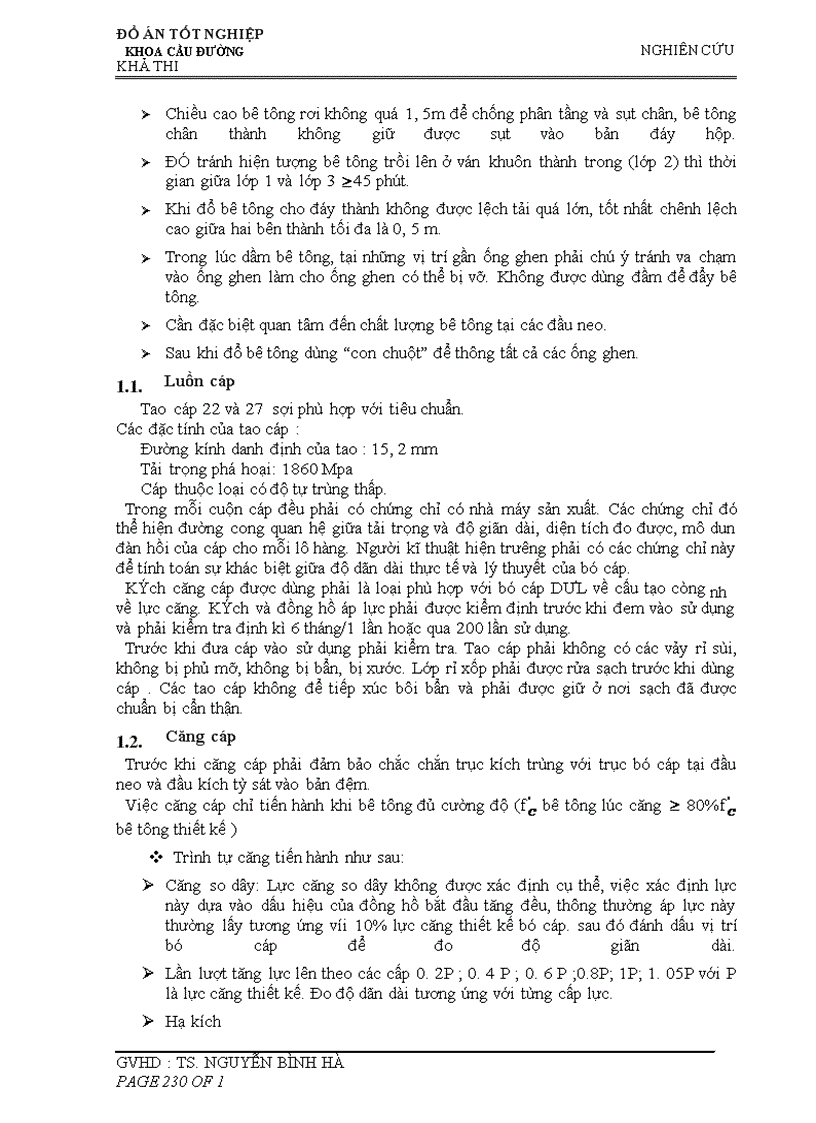 image for page Khoa cầu đường nghiên cứu khả thi