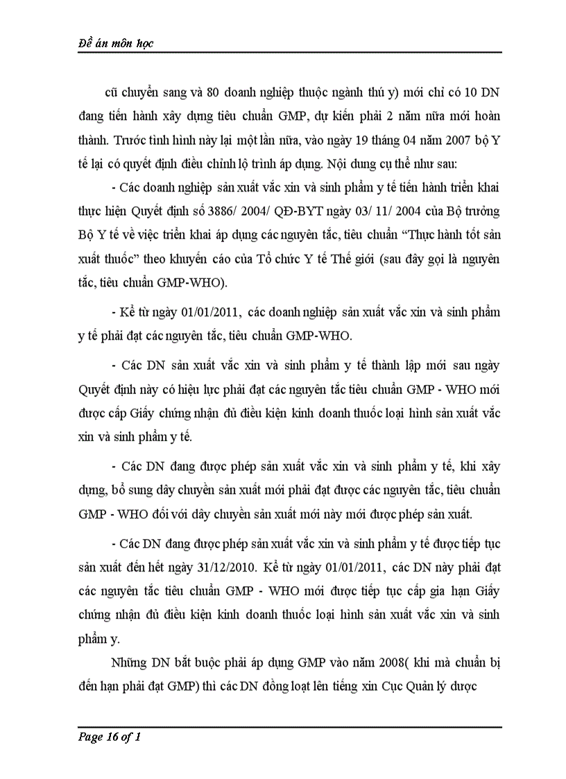 image for page Thực trạng và giải pháp áp dụng bộ tiêu chuẩn GMP trong ngành Dược tại Việt Nam