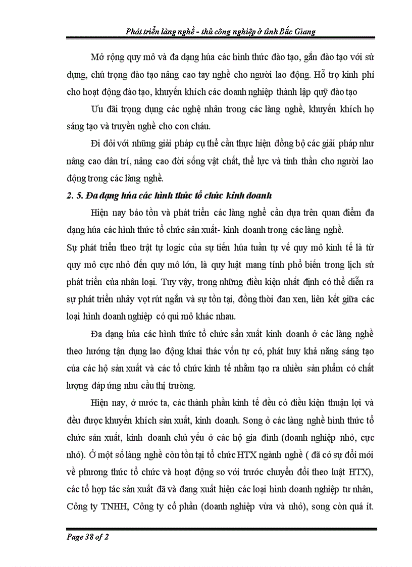 image for page Phát triển làng nghề - thủ cônng nghiệp ở tỉnh Bắc Giang