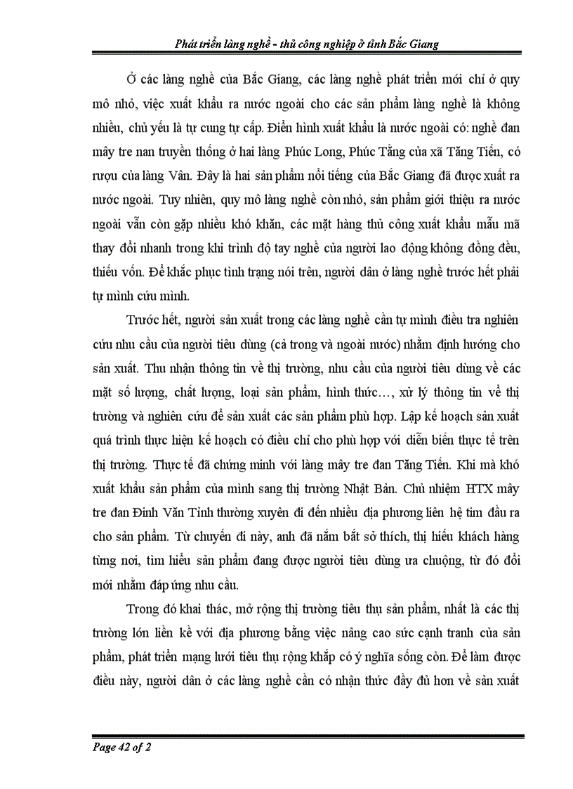 image for page Phát triển làng nghề - thủ cônng nghiệp ở tỉnh Bắc Giang