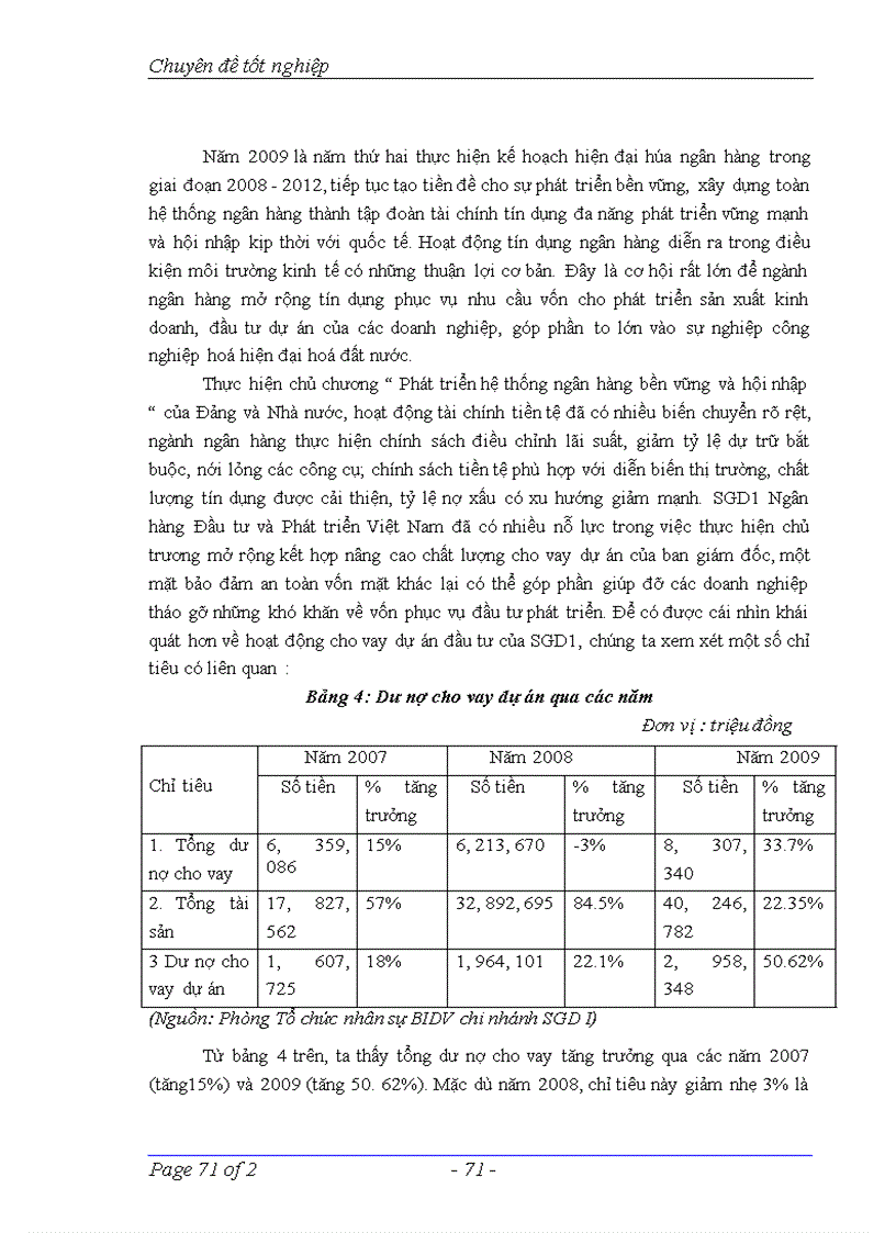 image for page Một số giải pháp nâng cao chất lượng cho vay dự án tại chi nhánh Sở giao dịch 1 Ngân hàng Đầu tư và Phát triển Việt Nam
