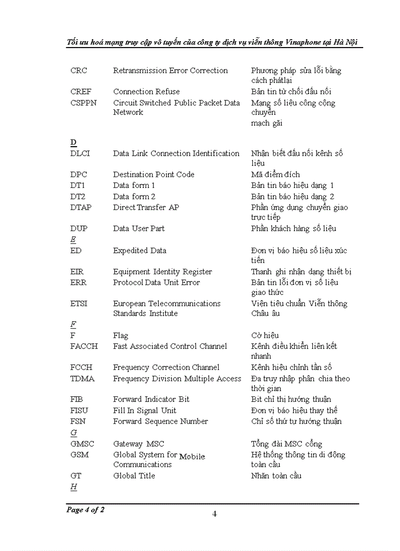 image for page Tối ưu hoá mạng truy cập vô tuyến của công ty dịch vụ viễn thông Vinaphone tại Hà Nội