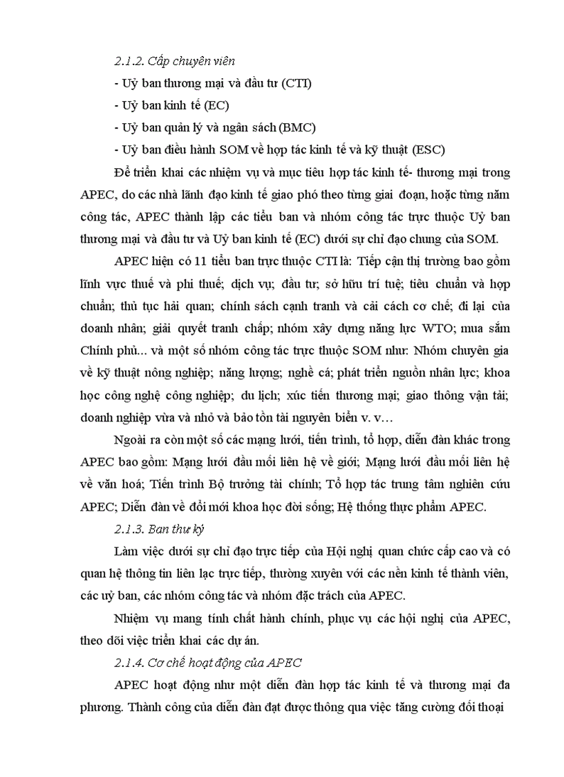 image for page Hợp tác kinh tế - thương mại giữa Việt Nam và APEC _ thực trạng và giải pháp