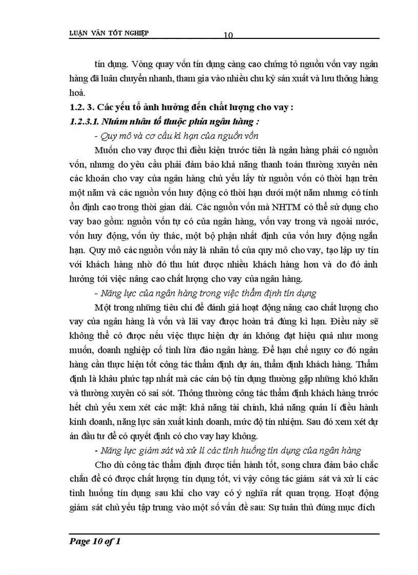 image for page Giải pháp nâng cao chất lượng cho vay tại NHNo&PTNT chi nhánh Sông Vân tỉnh Ninh Bình