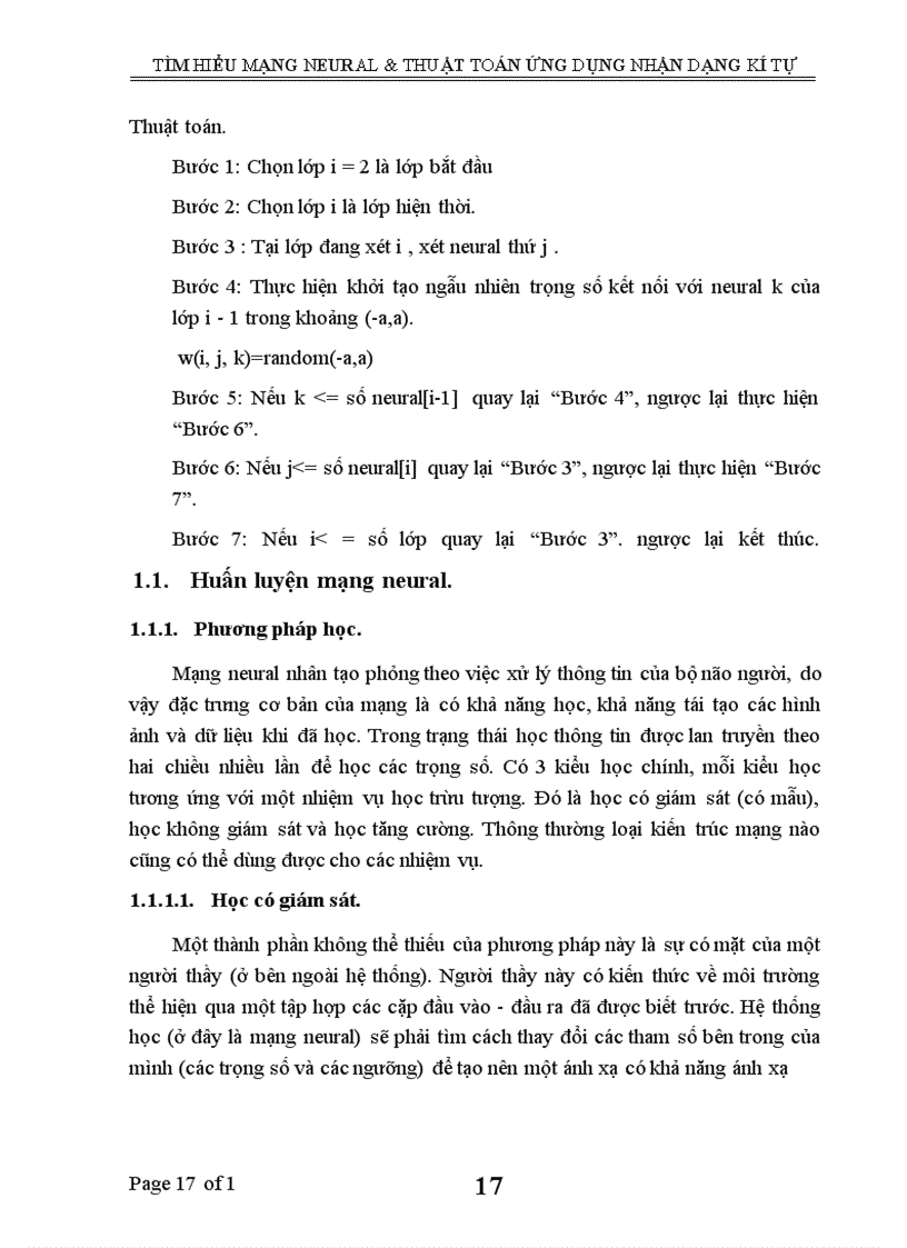 image for page Tìm hiểu mạng neural & thuật toán ứng dụng nhận dạng kí tự