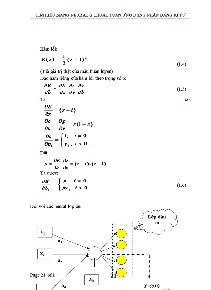 image for page Tìm hiểu mạng neural & thuật toán ứng dụng nhận dạng kí tự