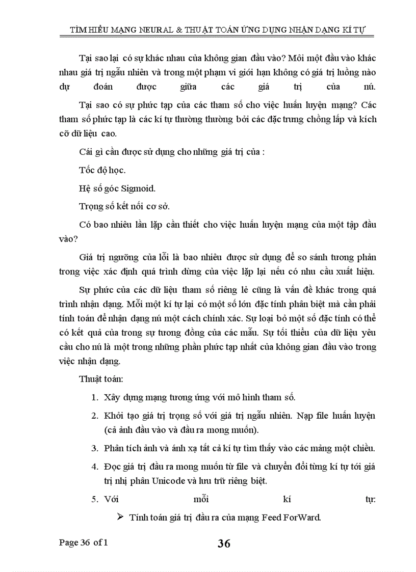 image for page Tìm hiểu mạng neural & thuật toán ứng dụng nhận dạng kí tự