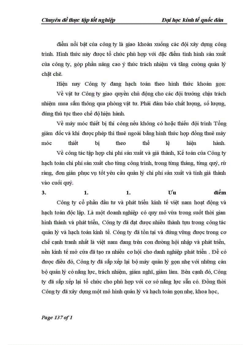 image for page Kế toán chi phí sản xuất và tính giá thành sản phẩm xây lắp tại Công ty cổ phần đầu tư và Phát triển kinh tế Việt Nam