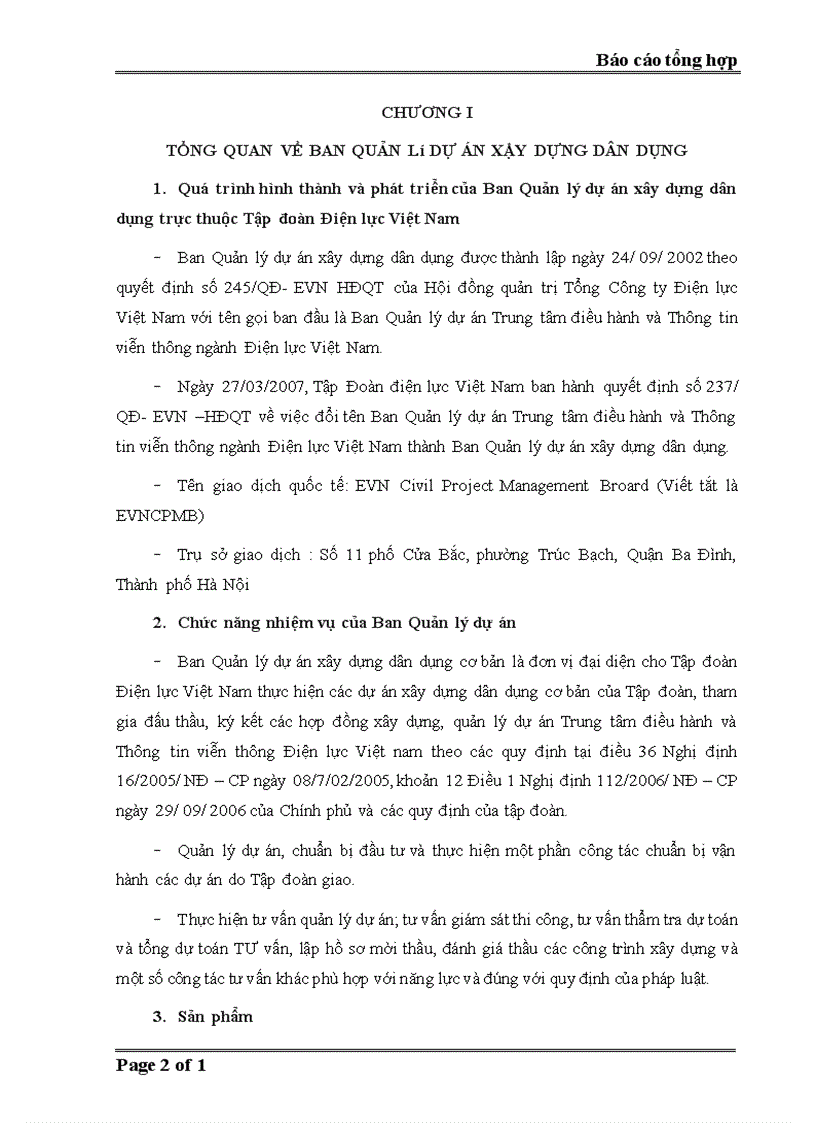 image for page Báo cáo thực tập tổng hợp Tập đoàn Điện lực Việt Nam