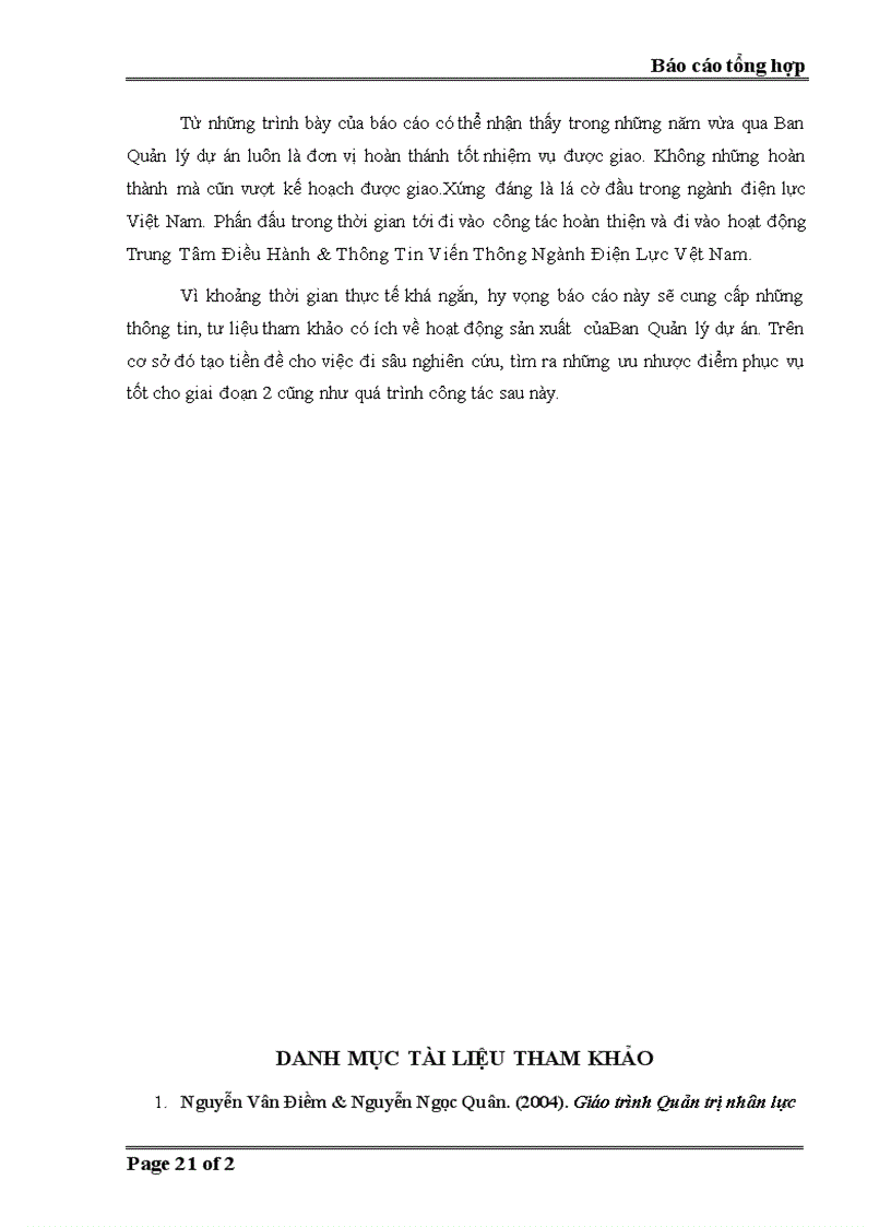 image for page Báo cáo thực tập tổng hợp Tập đoàn Điện lực Việt Nam