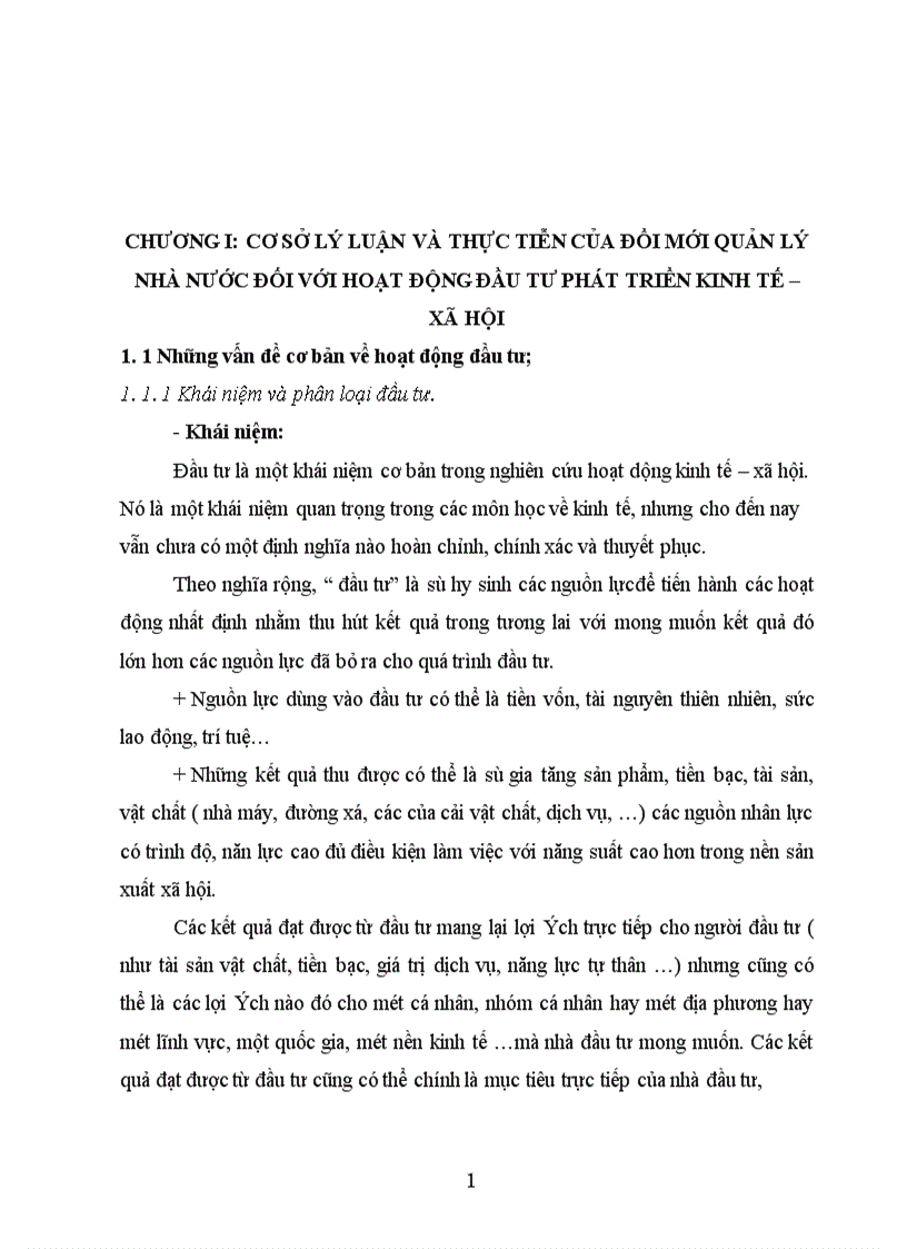 image for page Đổi mới quản lý Nhà nước đối với hoạt động đầ tư ở Việt Nam ( lấy ví dụ ở tỉnh Nam Định