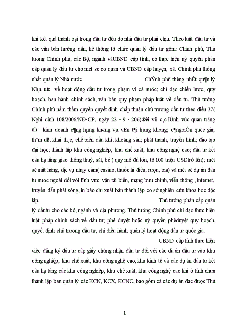 image for page Đổi mới quản lý Nhà nước đối với hoạt động đầ tư ở Việt Nam ( lấy ví dụ ở tỉnh Nam Định