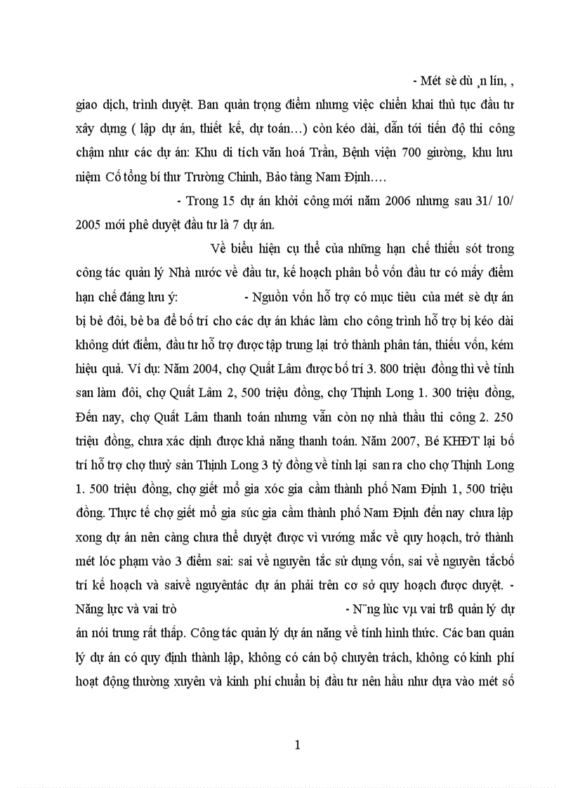 image for page Đổi mới quản lý Nhà nước đối với hoạt động đầ tư ở Việt Nam ( lấy ví dụ ở tỉnh Nam Định